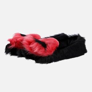 NWT Prada Fox Fur Embellished Loafers – Runway Style